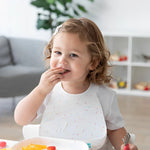 Bumkins Silicone Bib - Vanilla Sprinkle - Image 2