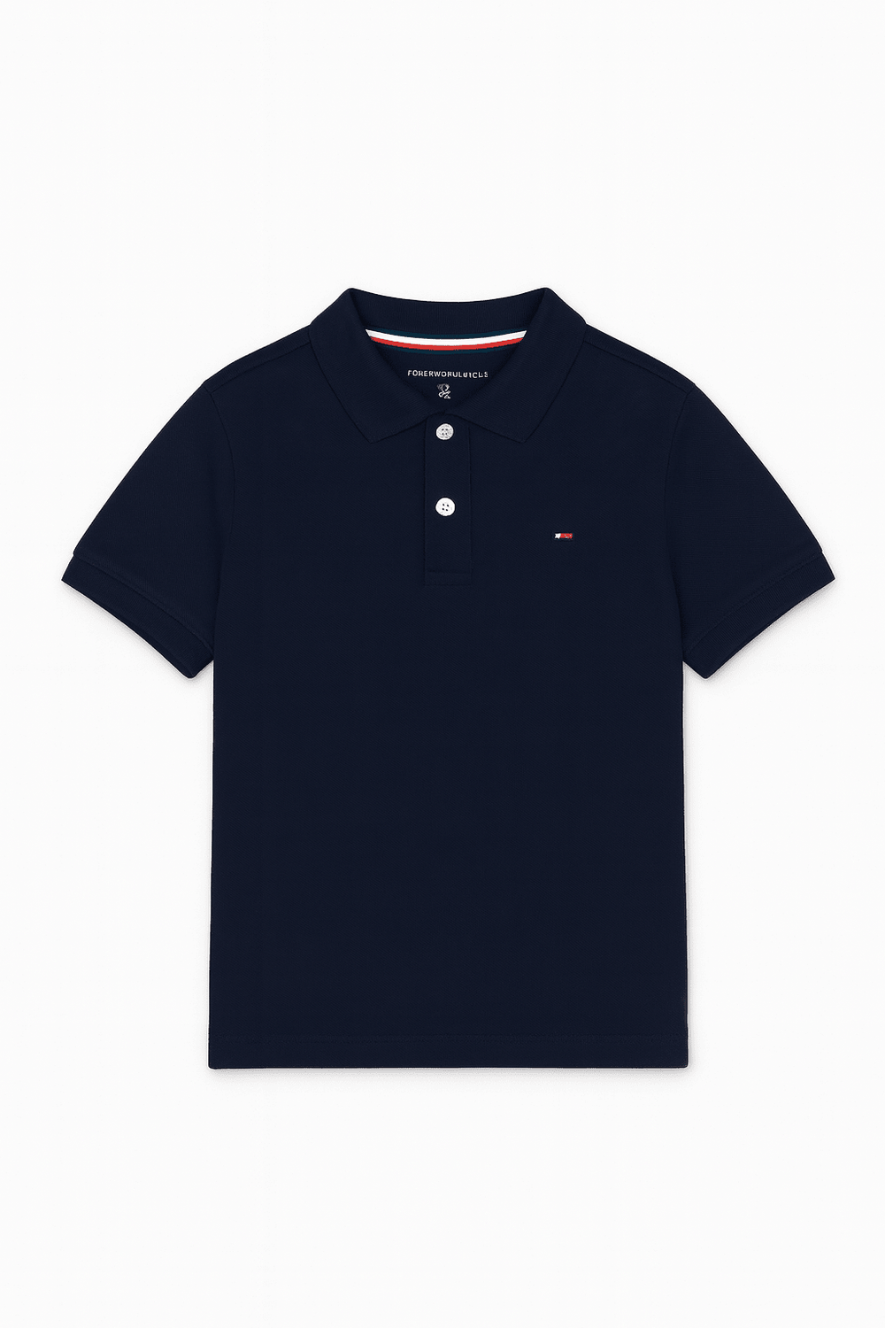 Tommy Hilfiger Niños Polo - Azul Marino