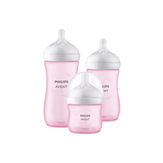 Avent Set Biberones Natural rosado - ColorPlay