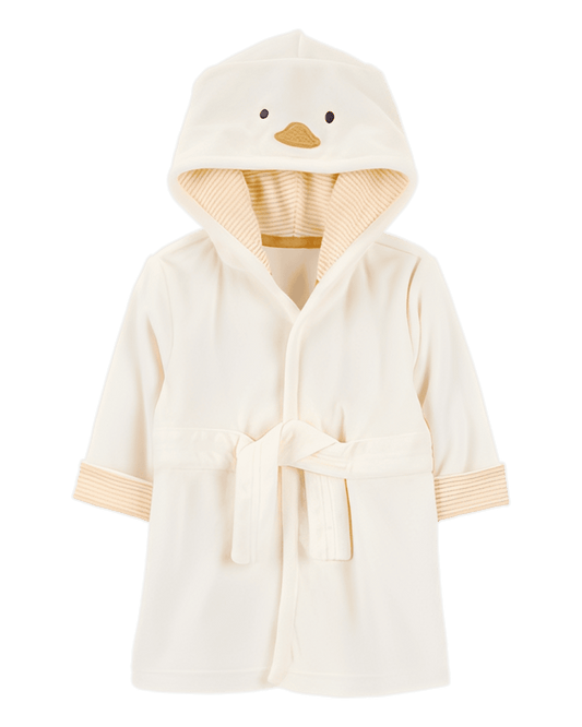 Carter's Baby Chick Hooded Terry Robe Ivory - ColorPlay