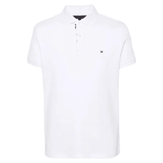 Tommy Hilfiger Boys' Short Sleeve 1985 Regular Fit Polo – White - ColorPlay