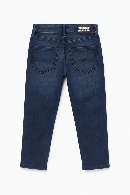 Tommy Hilfiger Niños Jeans - Lavado Oscuro - ColorPlay