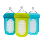 Boon NURSH Biberón Anti-Cólico 8oz (240ml) Set de 3 - Rosa Multi - Image 2