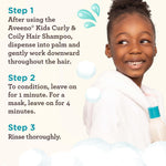 Aveeno Kids Coily Hair Conditioner with Oat Extract & Coconut Oil 12 fl oz - Image 3