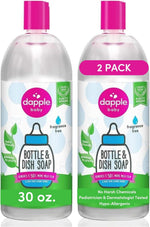 Dapple Baby Bottle & Dish Soap Fragrance Free 30 fl oz 2-Pack - Image 1