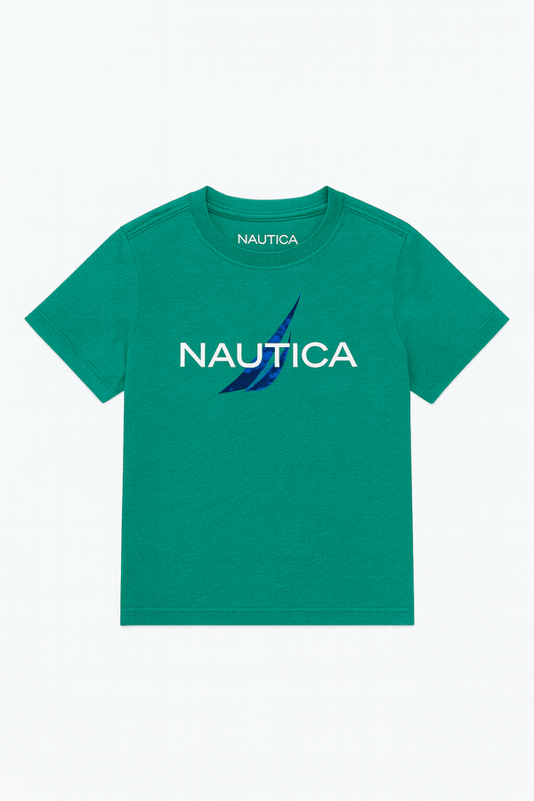 Nautica Niños Camiseta Gráfica - Verde