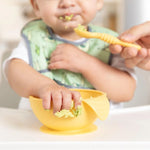 Bumkins Silicone First Feeding Set - Pineapple - Image 2