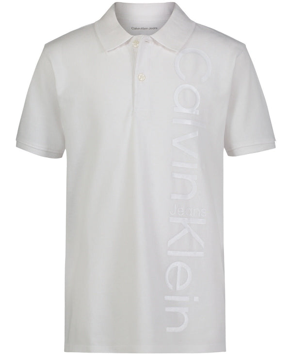 Calvin Klein Niños Polo - Blanco