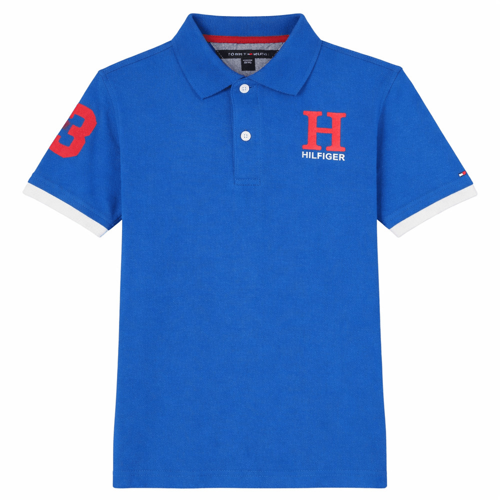 Tommy Hilfiger Kids' H Polo Limited Edition – Cerulean