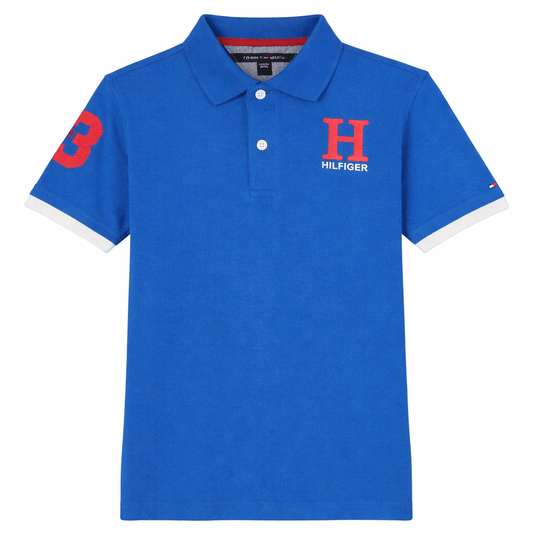 Tommy Hilfiger Kids' H Polo Limited Edition – Cerulean - ColorPlay