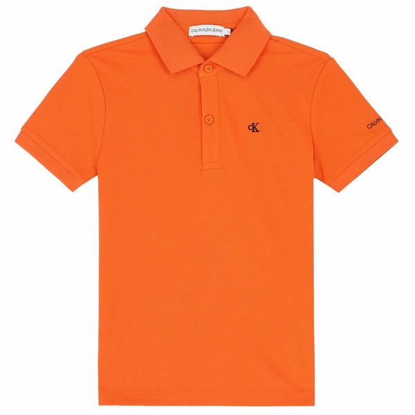 Calvin Klein Niños Polo - Naranja