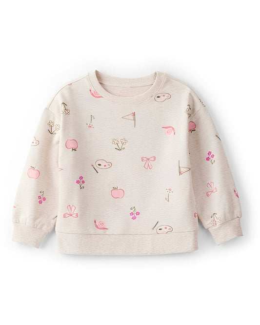 Carter's Toddler Girl Doodle Print Sweatshirt Pink - ColorPlay