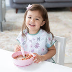 Bumkins Silicone Grip Bowl - Pink - Image 2