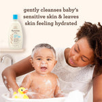 Aveeno Baby Sensitive Skin Bubble Bath with Oat Extract 19.2 fl oz - Image 4