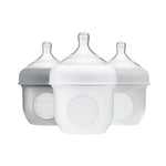 Boon NURSH Biberón Anti-Cólico 4oz (120ml) Set de 3 - Multicolor - Image 1