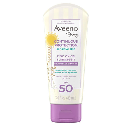 Aveeno Baby Continuous Protection SPF 50 Sunscreen - ColorPlay