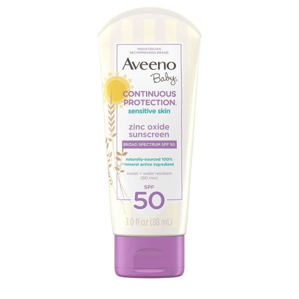 Aveeno Baby Continuous Protection SPF 50 Sunscreen