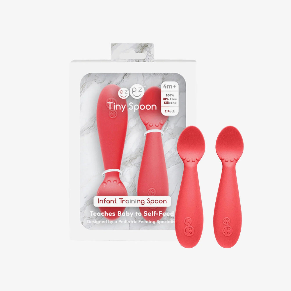ezpz Tiny Spoon 2-Pack - Coral