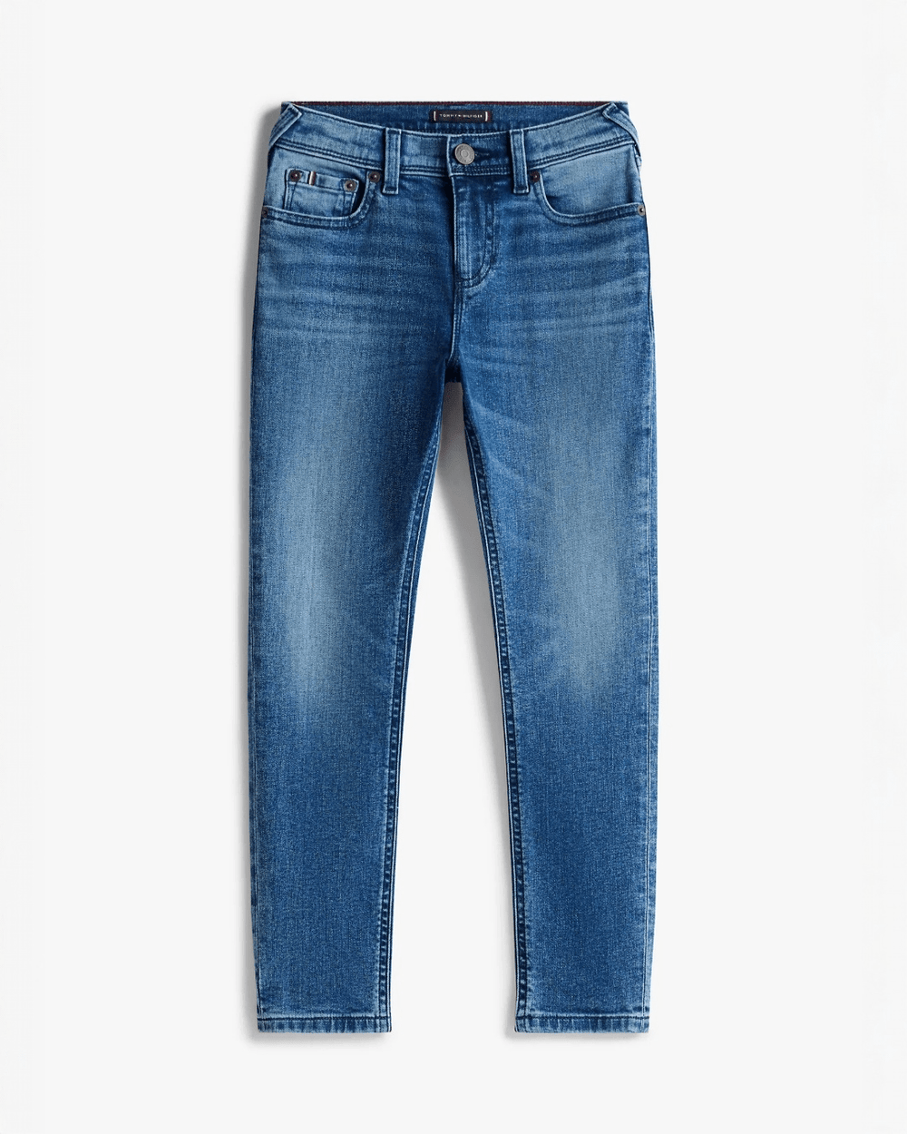 Tommy Hilfiger Niños Jeans - Lavado Medio