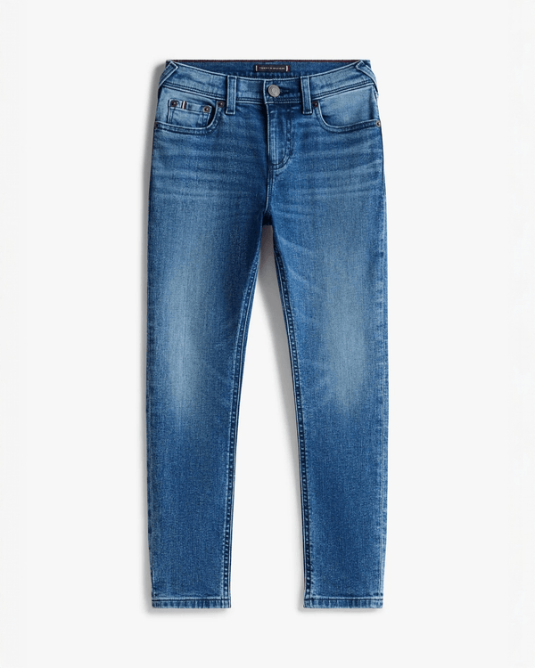 Tommy Hilfiger Niños Jeans - Lavado Medio