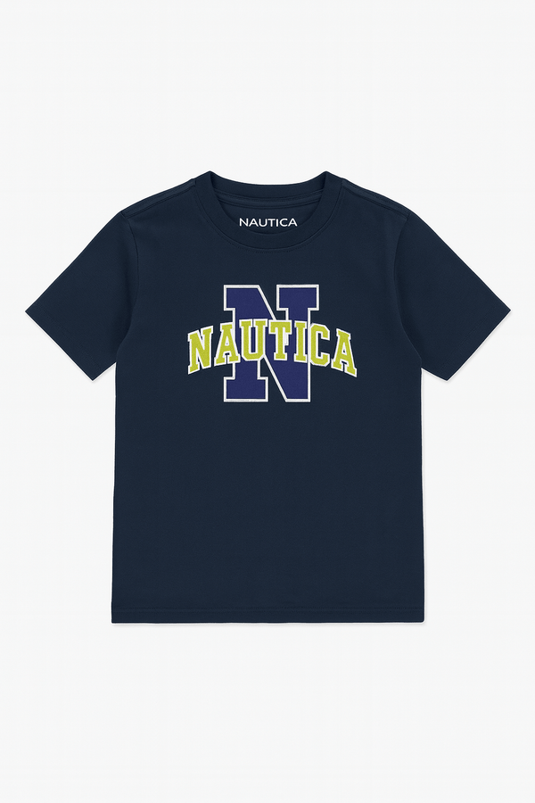 Nautica Niños Camiseta Gráfica - Azul Marino