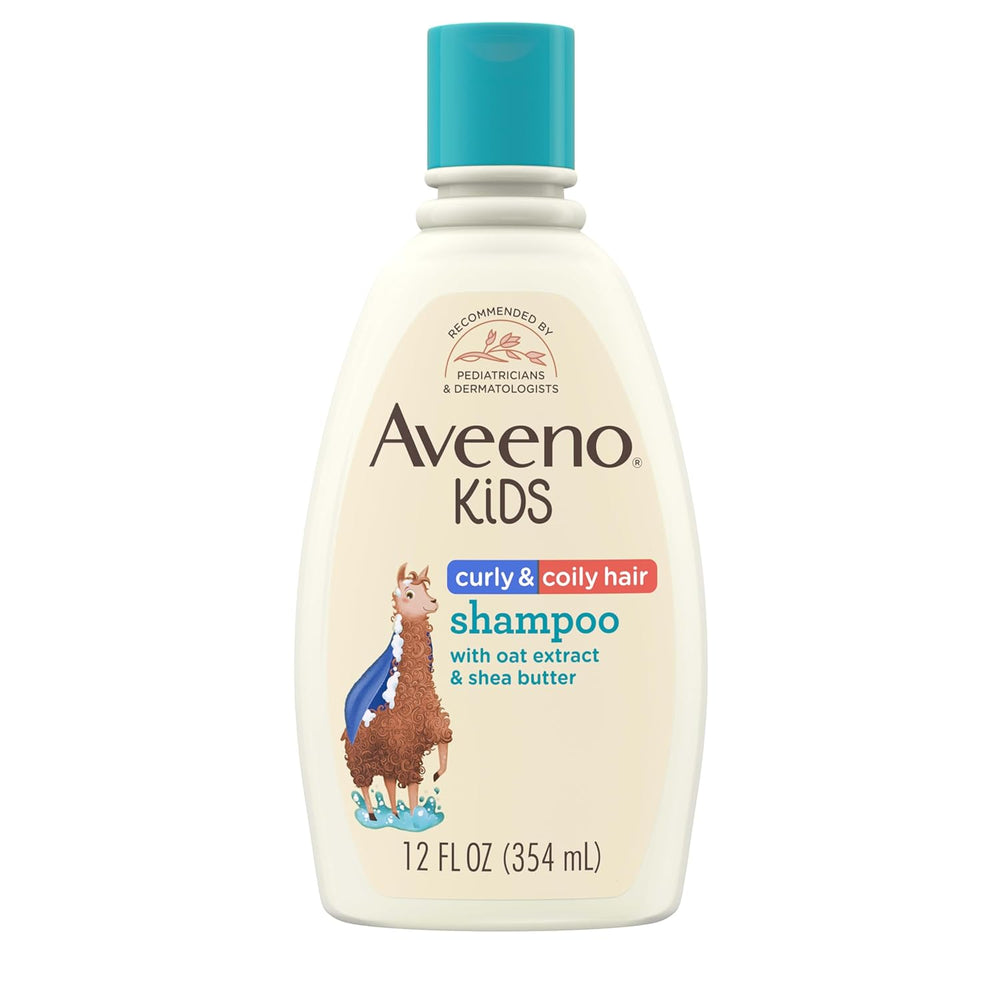 Aveeno Kids Curly & Coily Hair Hydrating Shampoo 12 fl oz