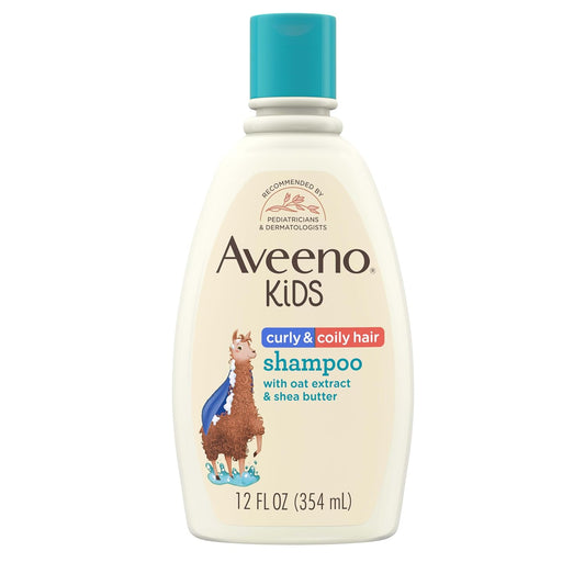 Aveeno Kids Curly & Coily Hair Hydrating Shampoo 12 fl oz - ColorPlay