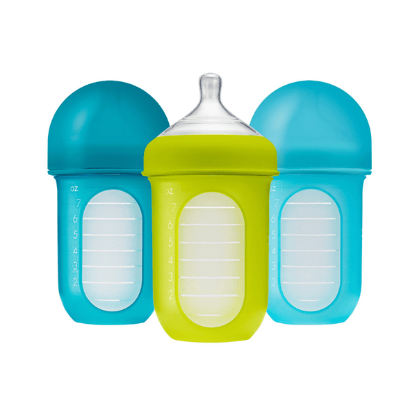 Boon Nursh Bottle 8oz – Aqua Splash
