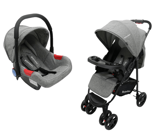 Nubebé Coche para Bebé Cargador Black SUSTR-200