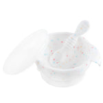 Bumkins Silicone First Feeding Set - Vanilla Sprinkle Set - Image 1